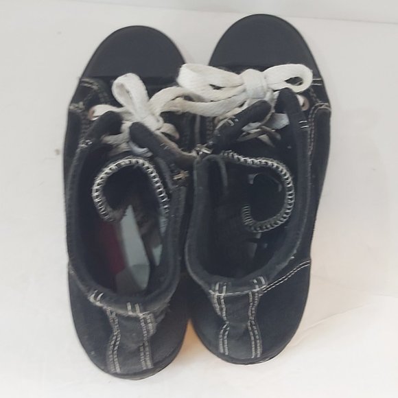 CONVERSE ALL STAR | Boys Junior High Top Sneakers Black Size 3 - Picture 5 of 8